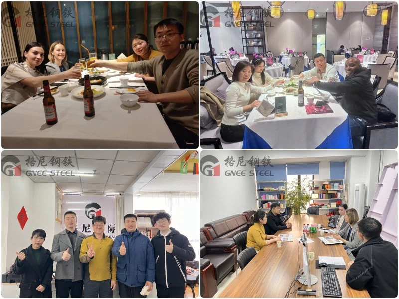 Gnee Customer visit Gnee Customer visit